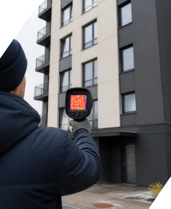 Тепловизионное обследование зданий в Саратове от 5117 р. | ЭкспертизаРоссия