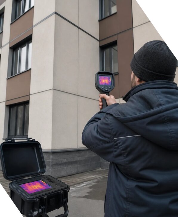 Тепловизионное обследование зданий и сооружений в Саратове